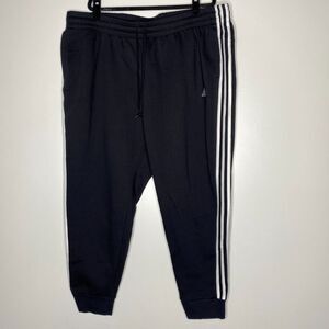 New Adidas Essentials 3 Stripes Fleece Jogger Sweatpants Women's Plus Size 3X